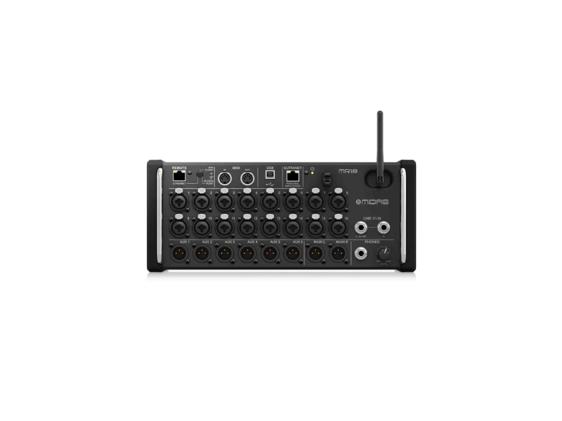 Kit Backline. mesa XR18, MICS e cabeamento.